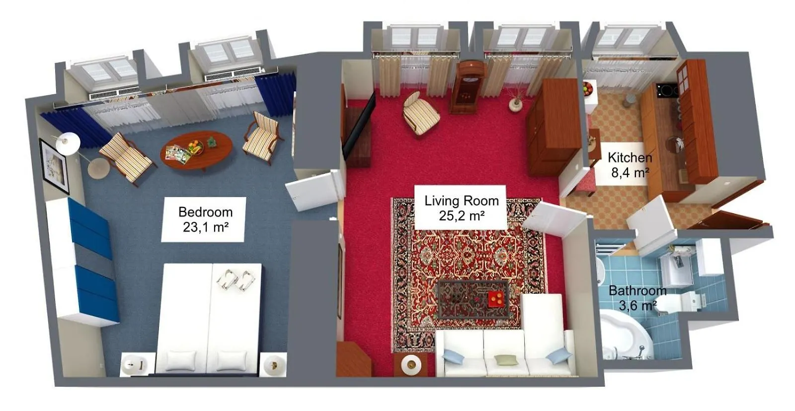 Apartment Residence Seven Angels Prag Tschechische Republik
