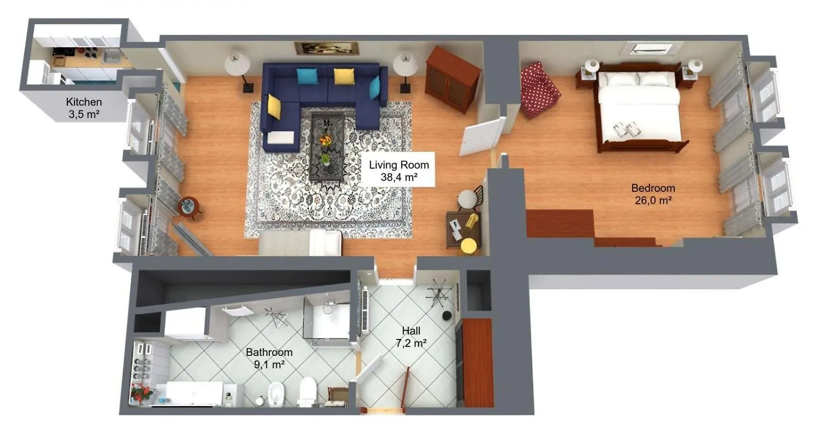 Residence Seven Angels Praga Apartamento